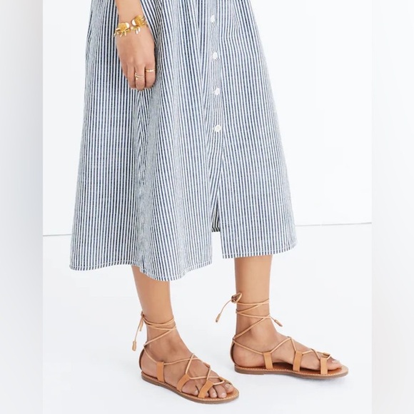 Madewell Boardwalk Lace-Up Leather Sandals - Picture 4 of 6